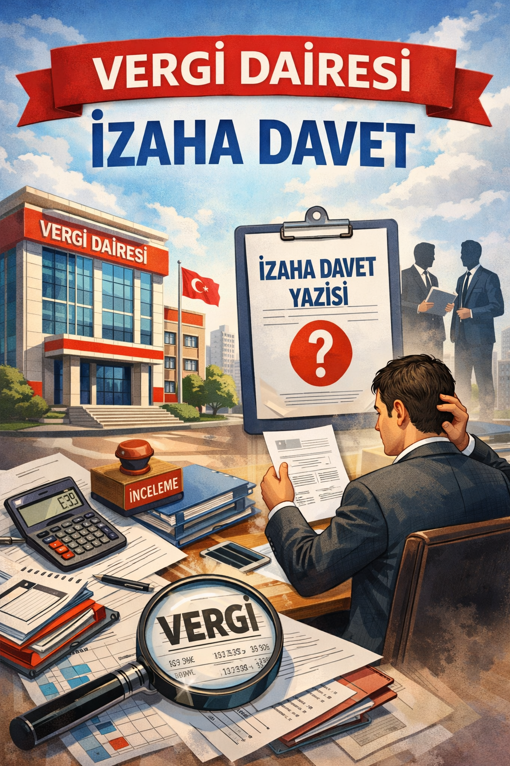 Vergi Dairesinden İzaha Davet Yazısı Alırsanız Ne Yapmalısınız? 9 Adımda Süreç Yönetimi